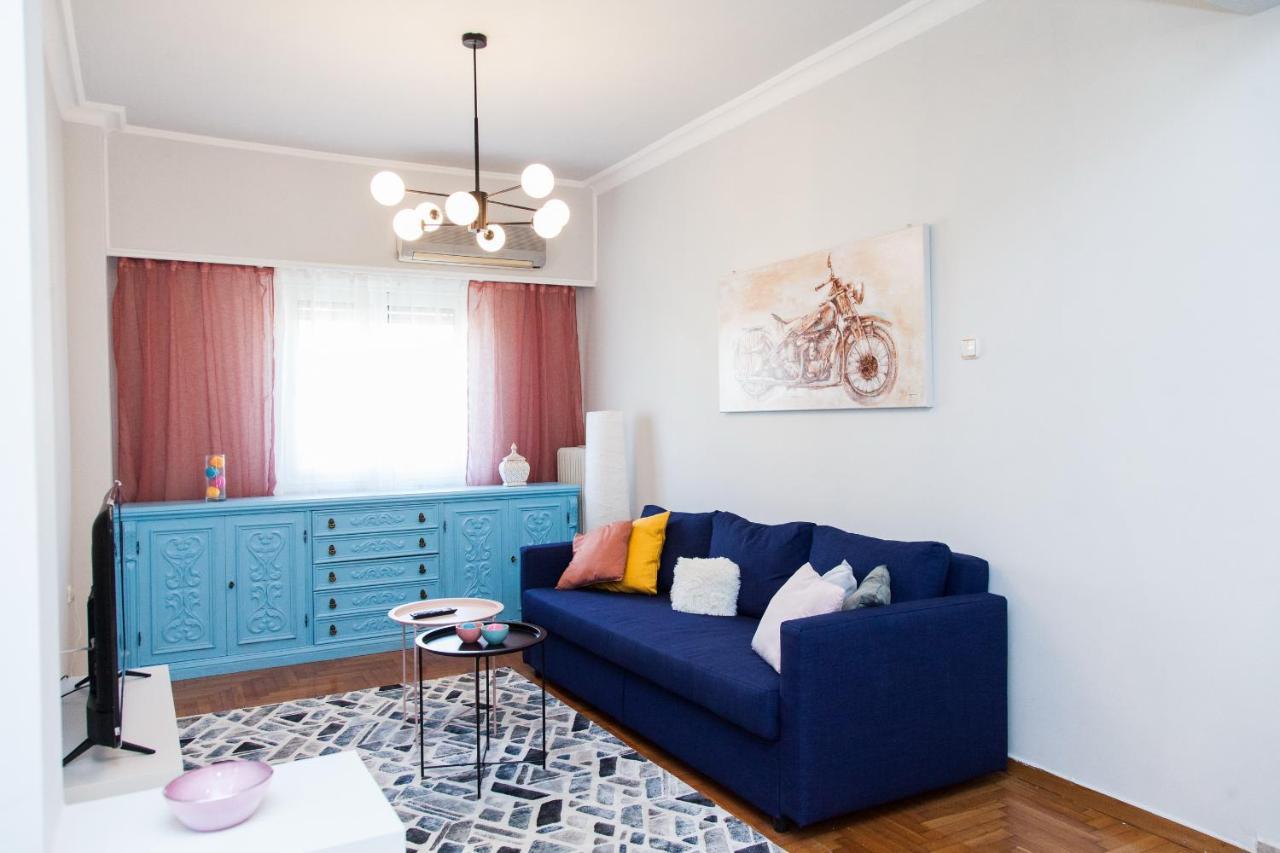 Brand New, Cheerful Apartment In Central Athene Buitenkant foto